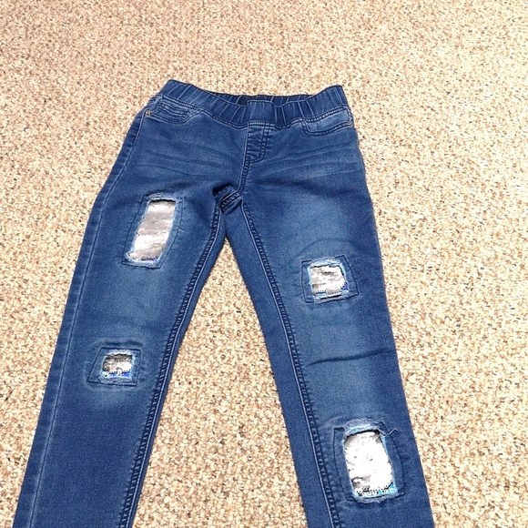 Justice flip Sequins Jeans 👖 - Picture 2 of 5